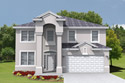 front elevation Brentwood style