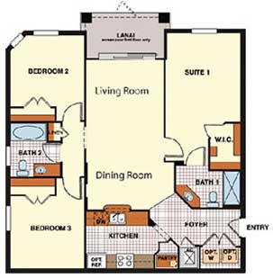 Sonsoma condo floorplan