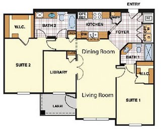 Santa Anna condo floorplan