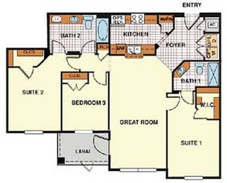 Santa Cruz condo floorplan