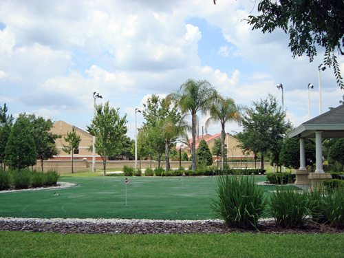 golf putting green