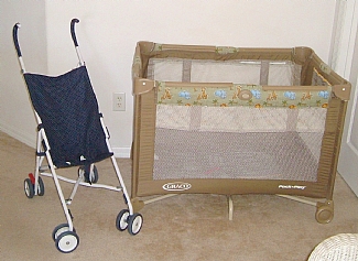 stroller crib